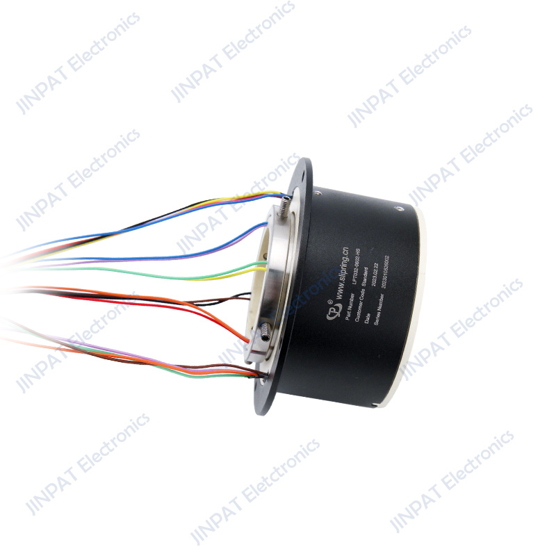 High speed test instrument slip ring
