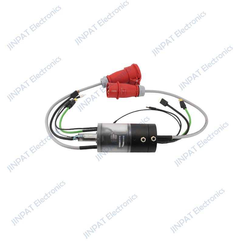 Electric+signal integrated slip ring
