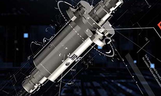 3D Display of JINPAT Optical Fiber Rotary Joint