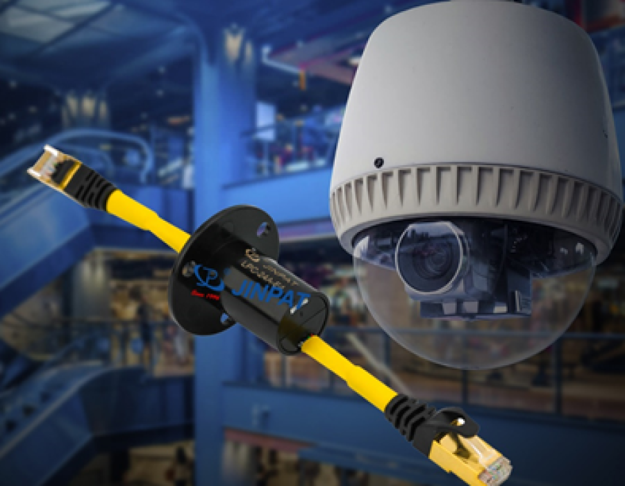 JINPAT Ethernet Slip Rings for Surveillance Camera