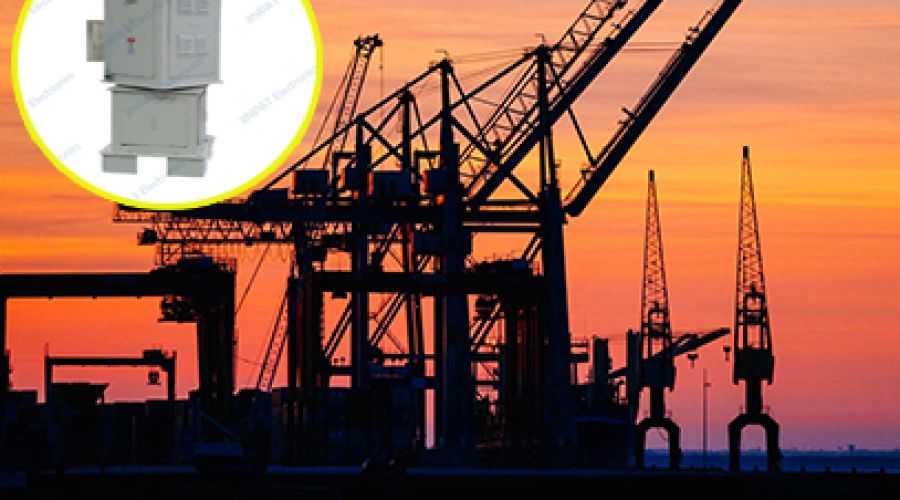 Giant booms pierce the sea, uninterrupted power: JINPAT LPA high-current slip rings empower offshore cranes