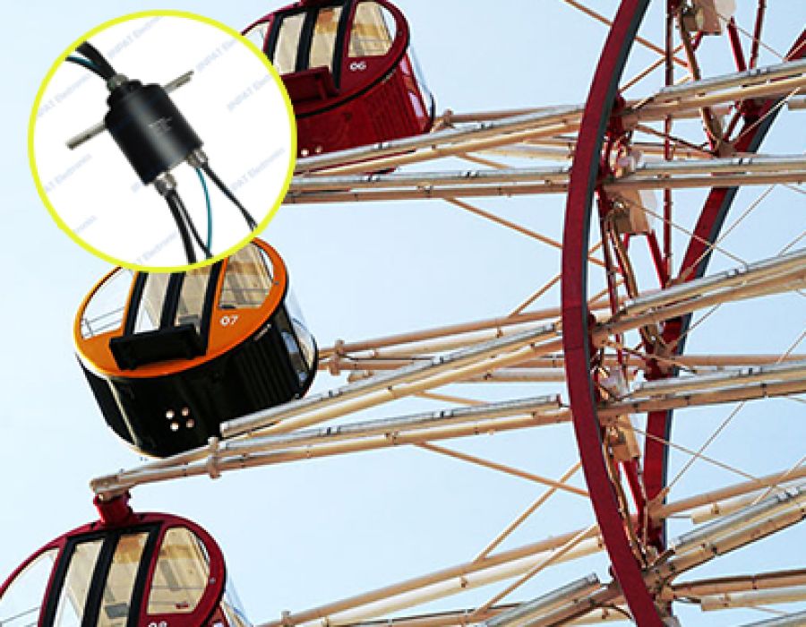 JINPAT LPT slip ring high-protection technology hidden in the Ferris wheel