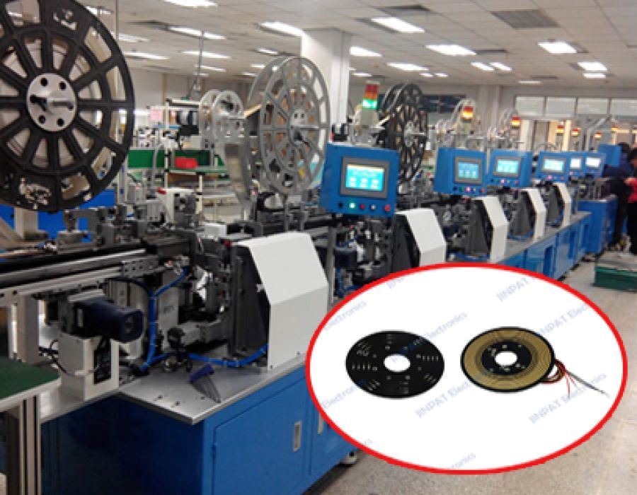 JINPAT Pancake Slip Ring – 14mm Ultra-Thin Size