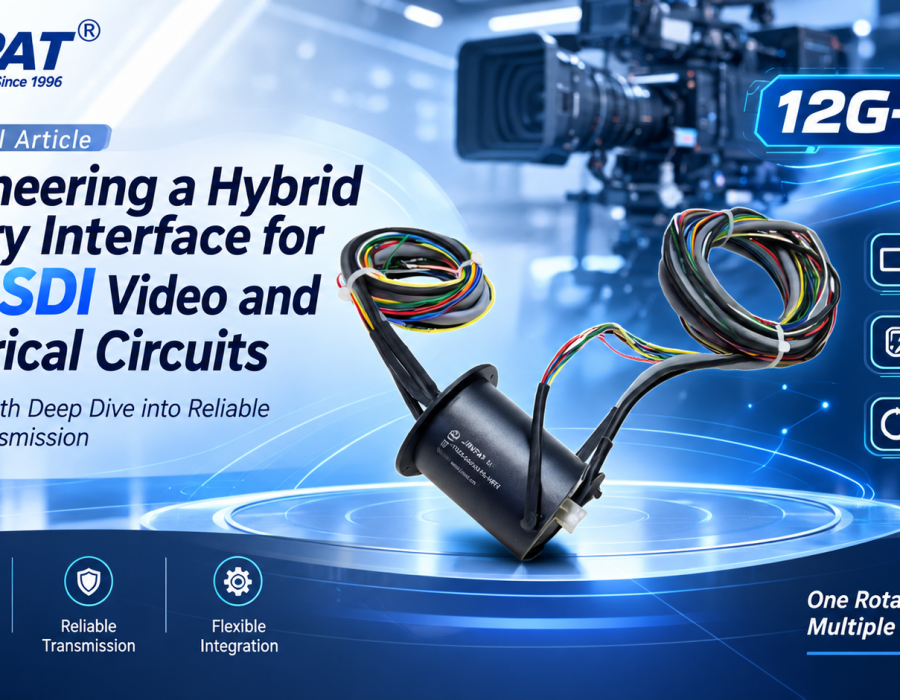 Use this buyer checklist to compare 12G-SDI slip-ring quotations for rotary equipment, machine vision and antenna-mounted imaging systems.
